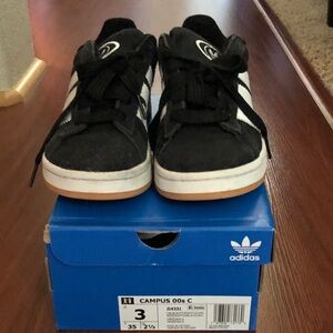 Adidas Campus 00s C Black and White Sneakers